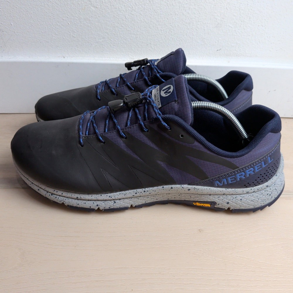 Merrell Bare Access XTR Shield Mens 12 Trail Running Shoes Navy Black Vibram